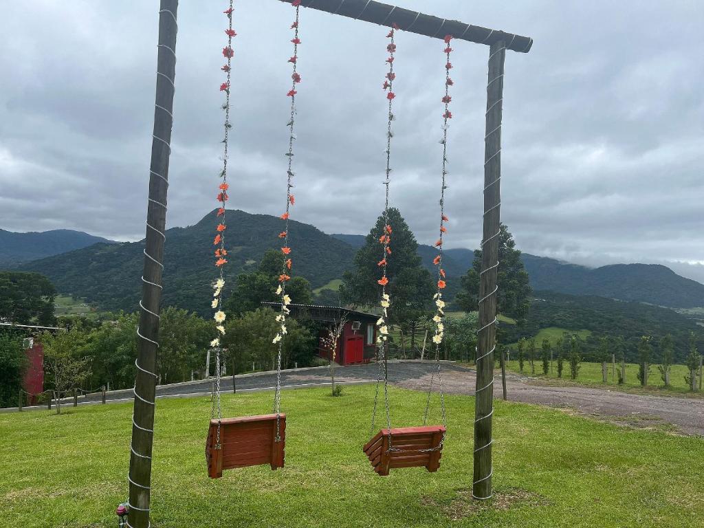 Chalés Solar da Montanha Urubici - vista top e hidromassagem