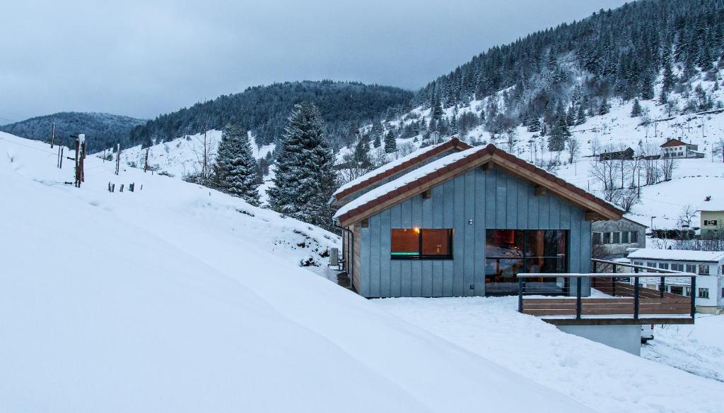 Chalet de standing 9P avec sauna & salle d'escalade