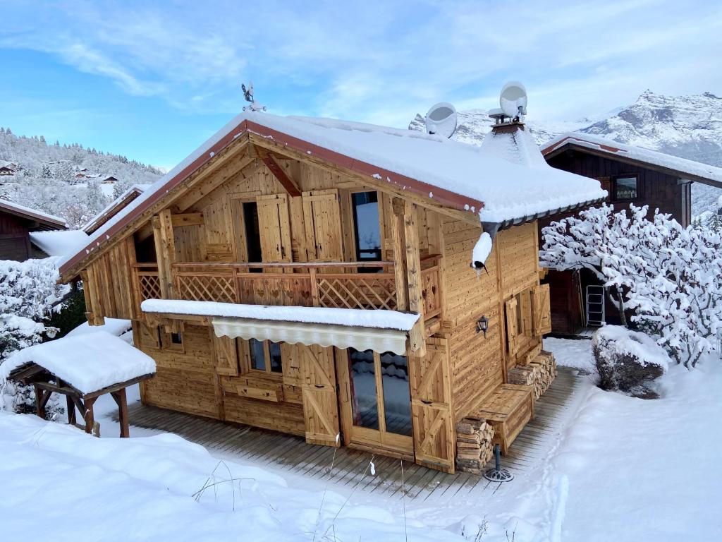 Chalet massif du Mont Blanc St Gervais Megeve